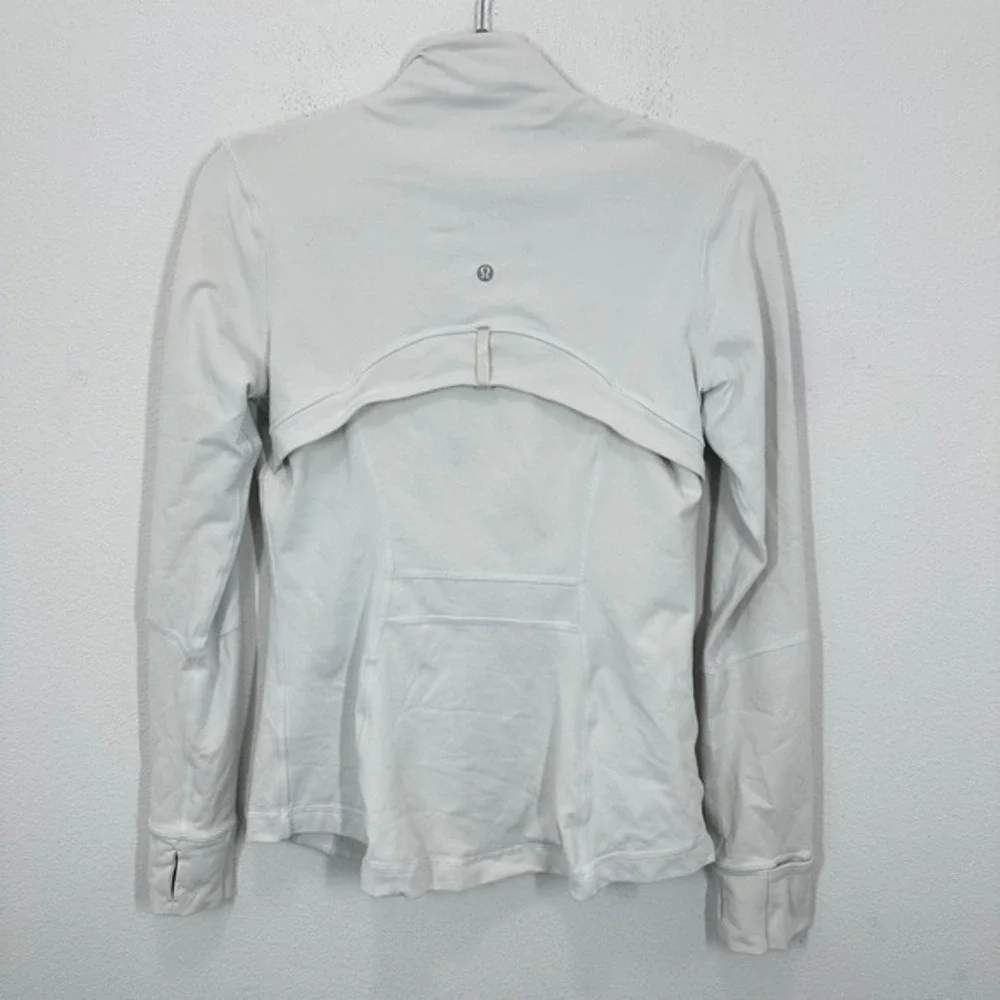 Lululemon LA Clippers Athletic Jacket Zip Up White Women's Size 8 Basketball NBA